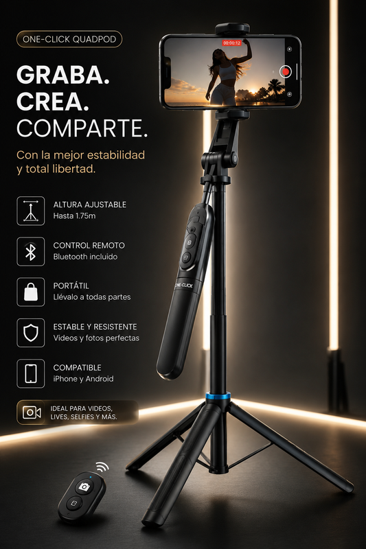 Graba, crea y comparte sin esfuerzo